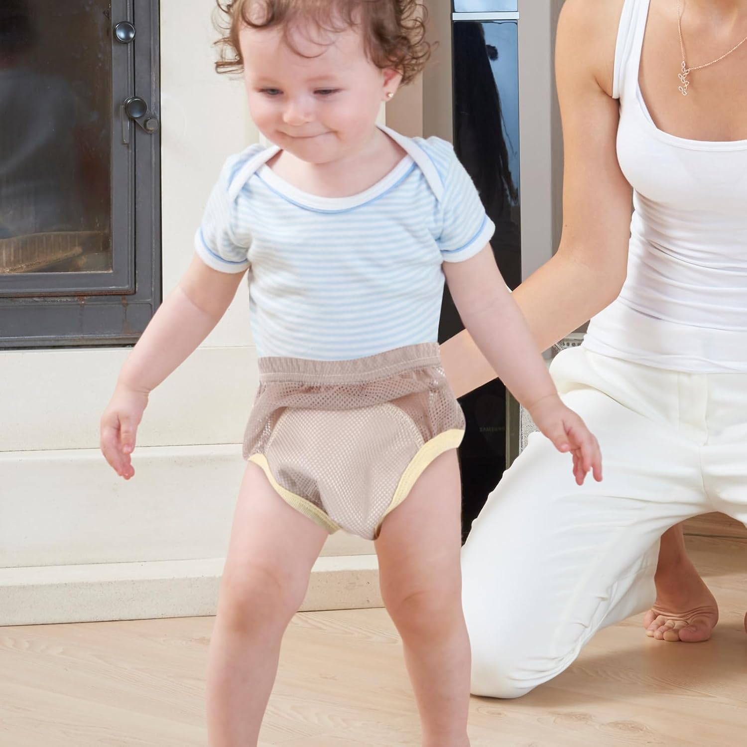 SHOWERORO 3pcs Boy Girl Potty Training Pants Boy Girl Pants in Cotton Potty Training Underwear