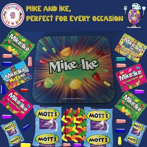 Miniatura 5 de Mike and Ike - Caja de golosinas de gomitas  Surtido  Caja de 12 unidades de Mike & Ike  Snacks de frutas Motts  Cajas de aperitivos de cine