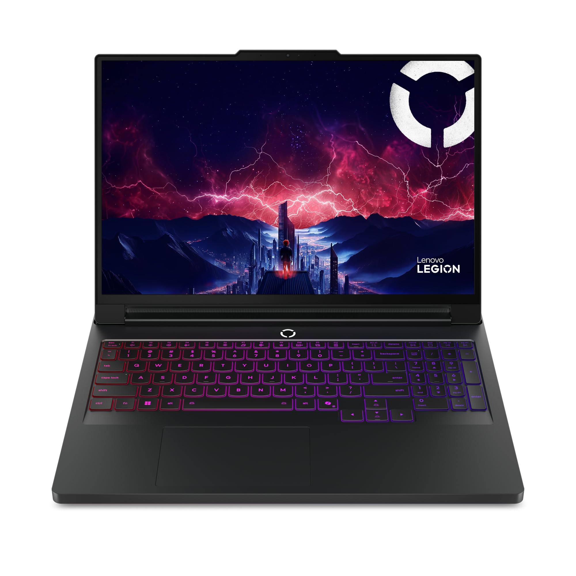 Lenovo Legion Pro 7 Gaming AI Ordinateur portable | Écran 16" WQXGA OLED 240 Hz | AMD Ryzen 9 9955HX | 32 Go de RAM | SSD 1 To | NVIDIA GeForce RTX 5070Ti | Windows 11 | QWERTZ | Noir | GamePass de 3