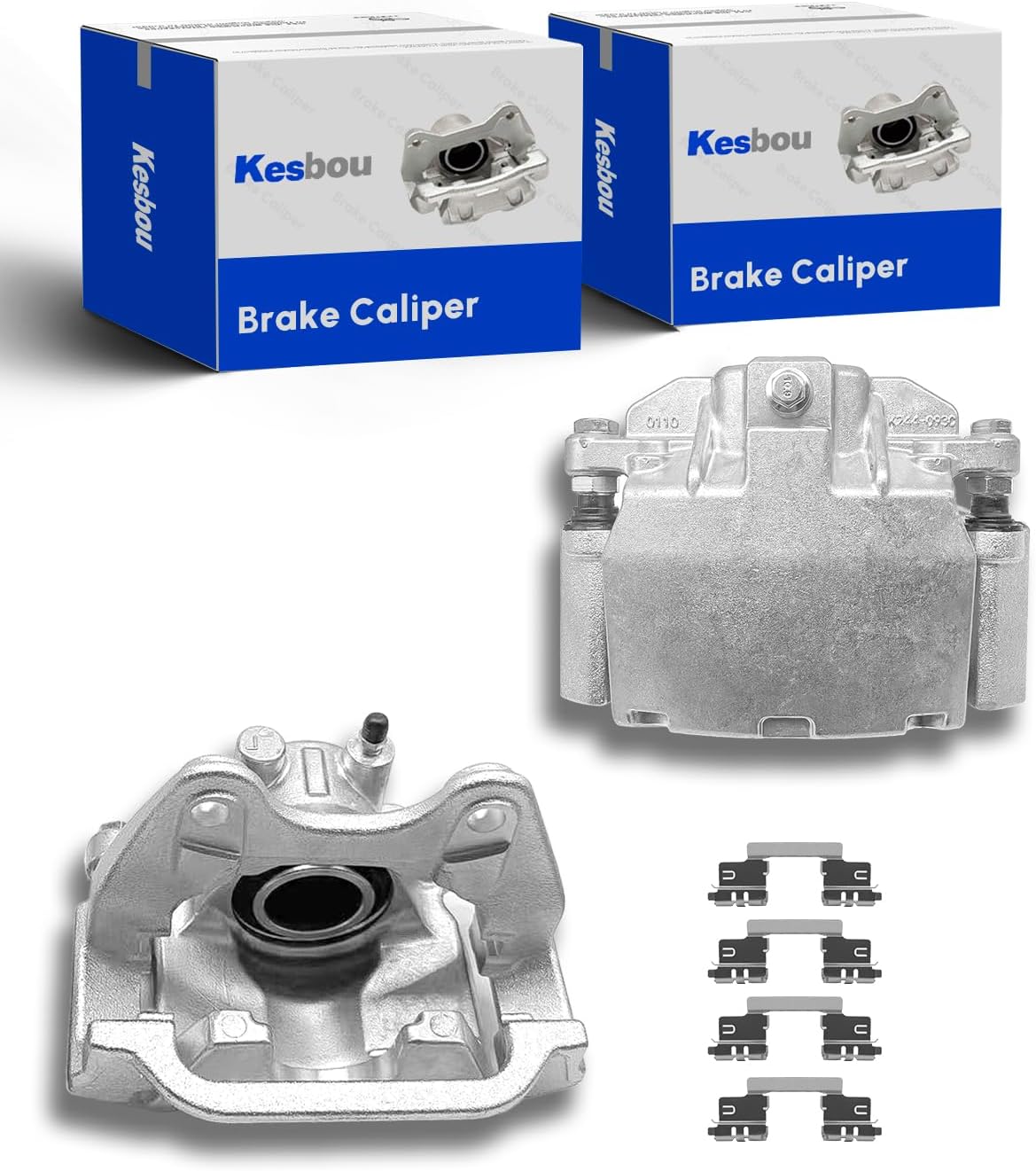 Brake Caliper Set Compatible With Escalade,Silverado 1500,Suburban 1500,Sierra 1500,Tahoe,Avalanche with 2PCS Left & Right- Rear Side