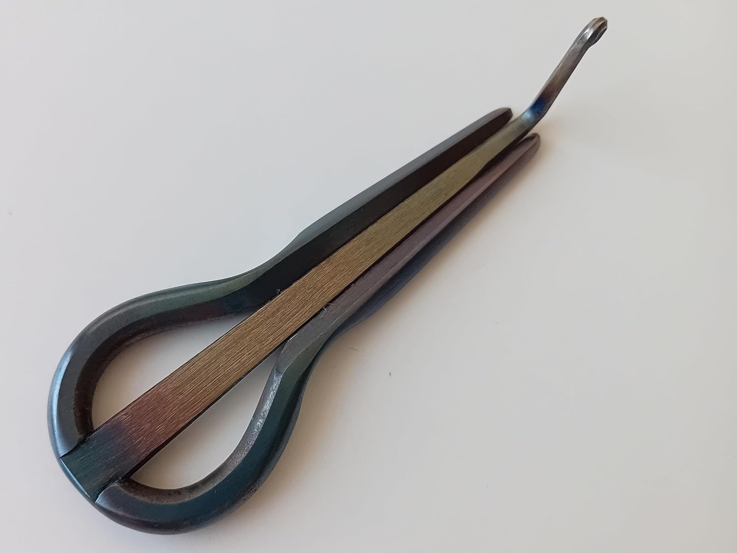Jaw harp - Sage, steel, forged, bass sound. Professional-Grade, 90 mm.