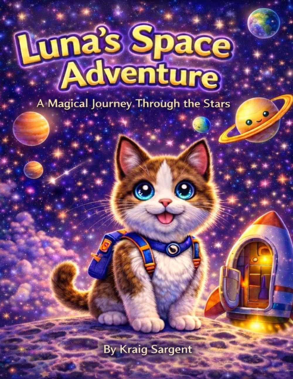 Luna’s Space Adventure: A Magical Journey Through the Stars
