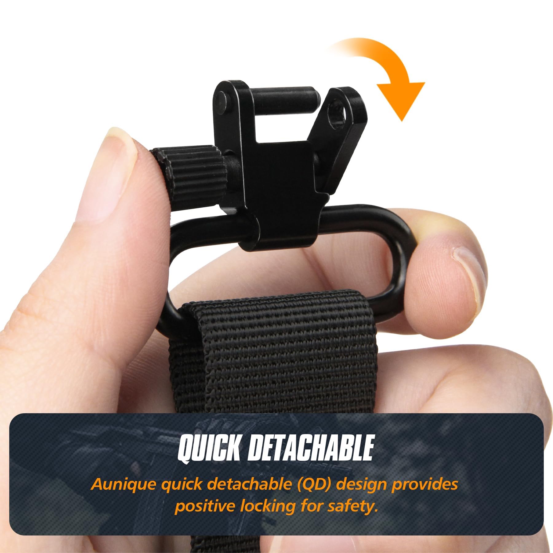 Tracolla Doppia Per Fotocamera TECDW – Imbracatura Regolabile A Sgancio Rapido Per DSLR, Cuscinetti Ergonomici, Carico 20 Kg - 3