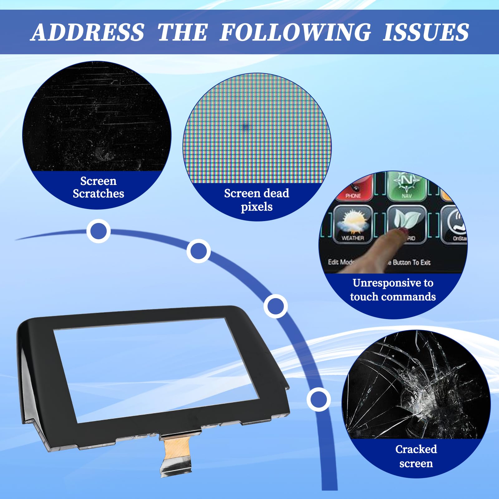 Amazon.com: Getfarway 7 inch Touch Screen Digitizer 50-Pin