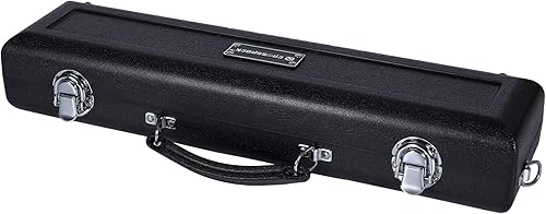 Miniatura 14 de Crossrock Funda para saxofón tenor ABS – Textura de diamante azul contorneado, interior de terciopelo azul profundo, bolsillo para accesorios