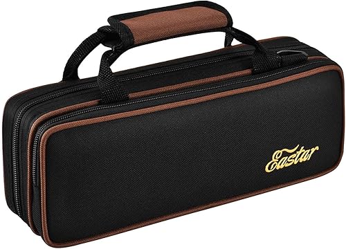 Miniatura 7 de Eastar Piccolo Instrumento para estudiantes principiantes, Flauta de C Piccolo, con varilla de limpieza de estuche rígido, paño, hisopo y guantes, 2