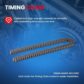 MOCA Timing Chain Kit Fit 2007-2012 for Mini Cooper 1.6L 1598CC l4 GAS DOHC Turbocharged