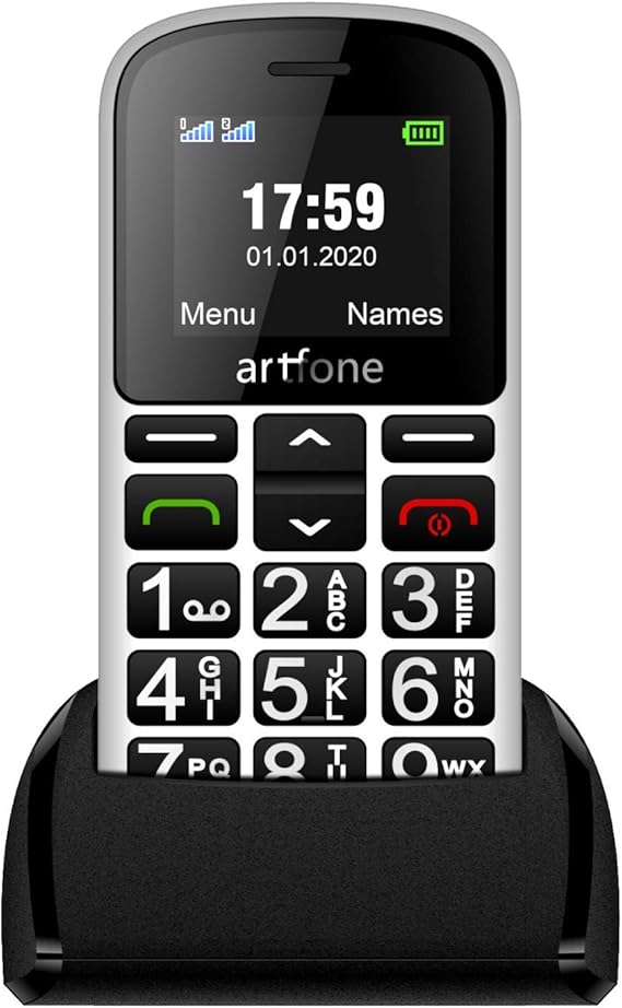 artfone Big Button Mobile Phone for Elderly,Upgraded GSM Mobile Phone