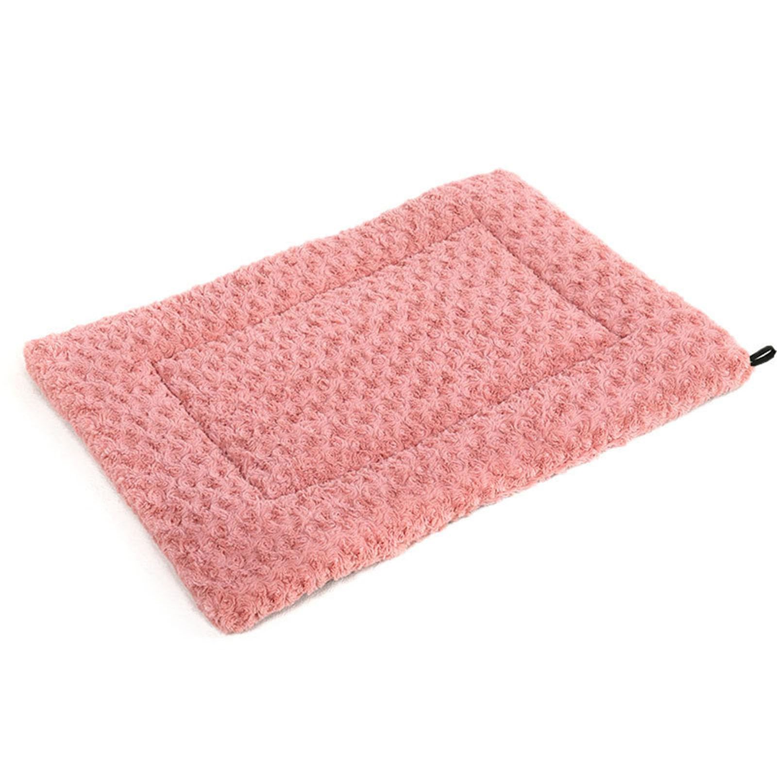 Coussin en peluche lavable et amovible double face pour cage de chien