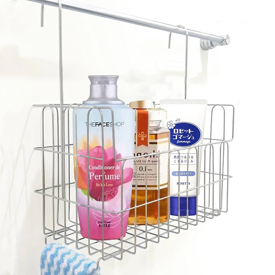 Amazon｜浴室用ラック 18-8ステンレスバスケット バスルームバスケット