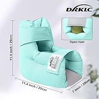 Vista 3 de Cojín protector de talón para aliviar la presión de llagas y úlceras, pie ajustable para pacientes postrados en cama, almohada de tobillo para dolor