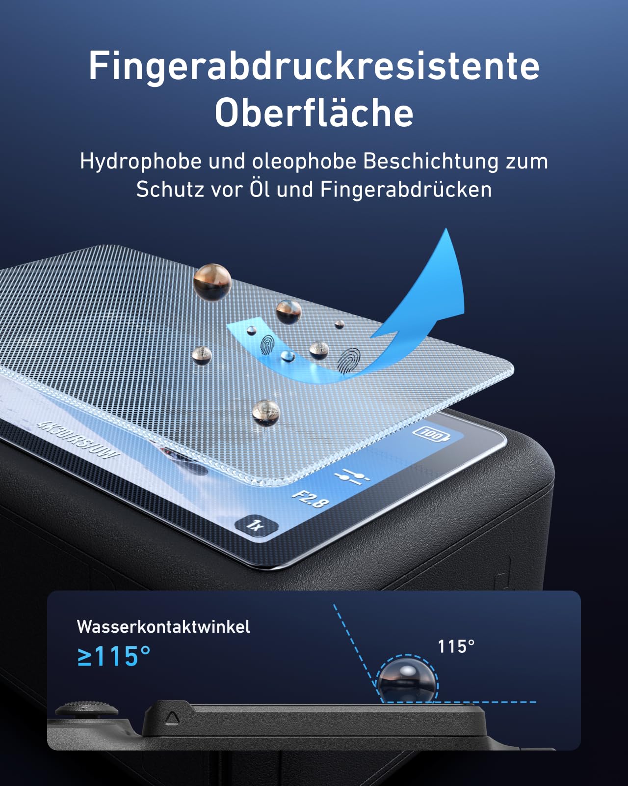 TELESIN [AR-Ultra] Bildschirm- und Objektivschutz mit Silikon-Objektivabdeckung für DJI Osmo Action 6, AR-Antireflex-Beschichtung für Outdoor-Vlogging, mit einfach zu installierendem Auto-Align-Rahmen