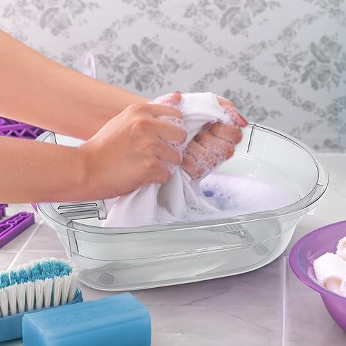 Miniatura 2 de EXCEART Accesorios Accesorios Accesorios Lavabo para lavar a mano Ropa Lavabo de limpieza (gris) Linda mini grapadora