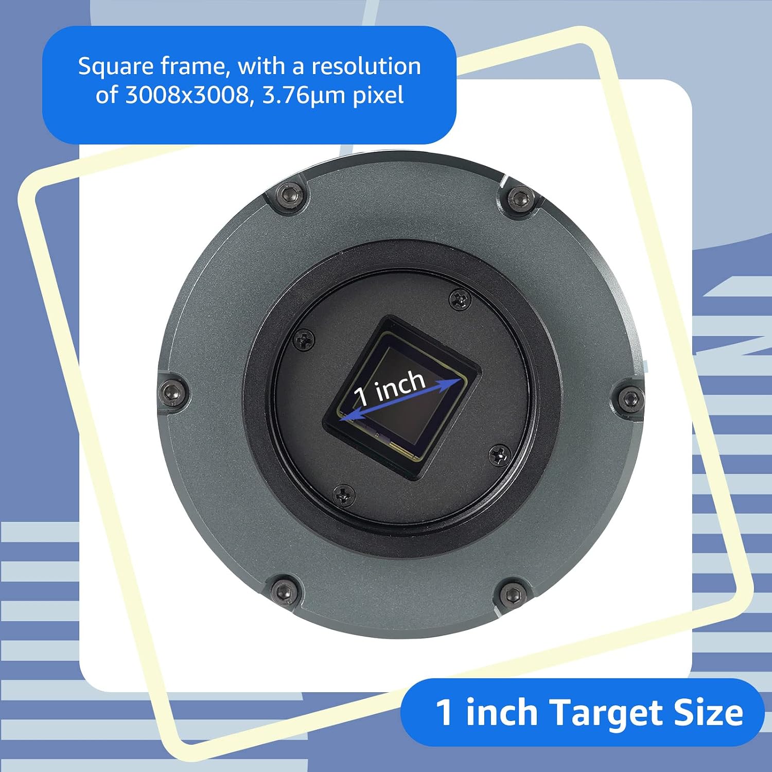 SVBONY SV605CC Cooled Astrophotography Camera, Double Layer Semiconductor Refrigeration, 9MP IMX533 USB3.0 CMOS Color Telescope Camera, for Deep Sky Astrophotography Panoramic Astronomy&Lucky Imaging