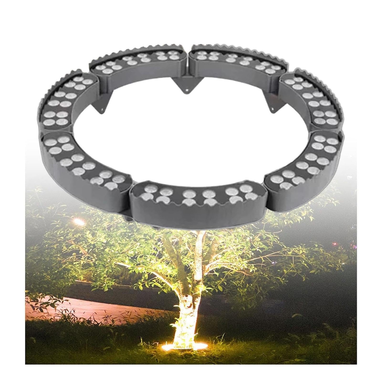 Luci della palma, luce dell'albero ad anello esterno