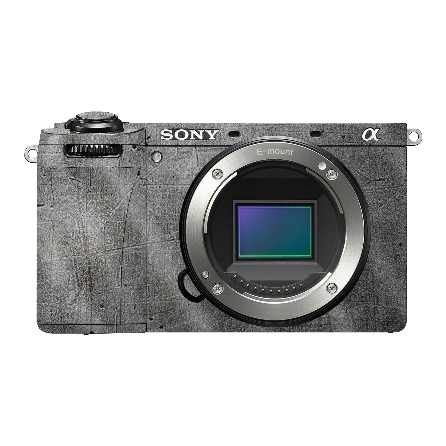 Glossy Glitter Camera Skin Compatible with Sony A6700 Mirrorless Camera (2023) - Scratched Up - Premium 3M Vinyl Protective Wrap Decal Cover - Easy to Apply | Crafted in the USA by MightySkins