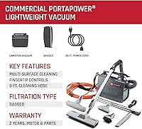 Vista 17 de Hoover CH30000 PortaPower Commercial aspiradora con contenedor liviana