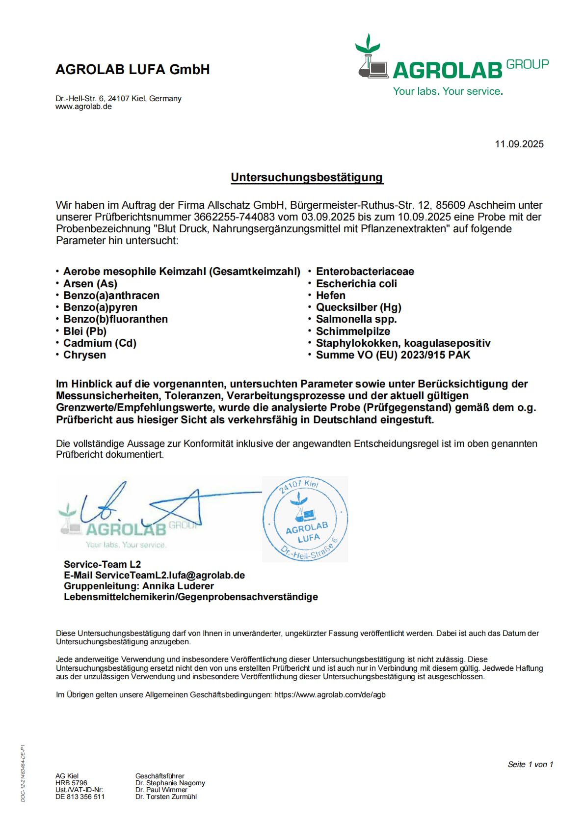 10 in1 Formel Blutdruck Komplex 120 vegane Kapseln hochdosiert mit L-Arginin, L-Citrullin, Kalium, OPC Coenzym Q10 & Magnesium – laborgeprüft, (Packung mit 2)