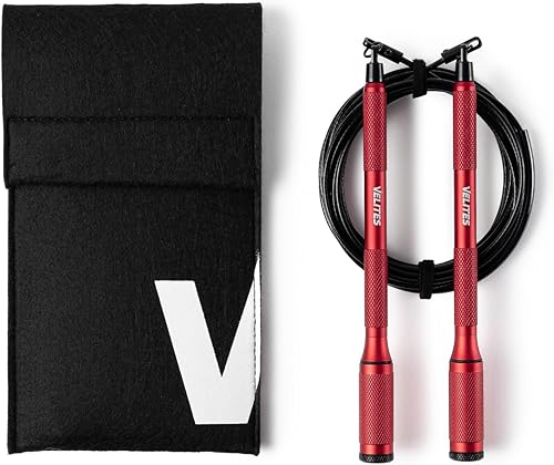 Miniatura 8 de Velites Cuerda de saltar ultraligera Cyclone | Diseño premium para DOBLE BAJO Y CRUZADO | Mango desmontable y sistema de 360º