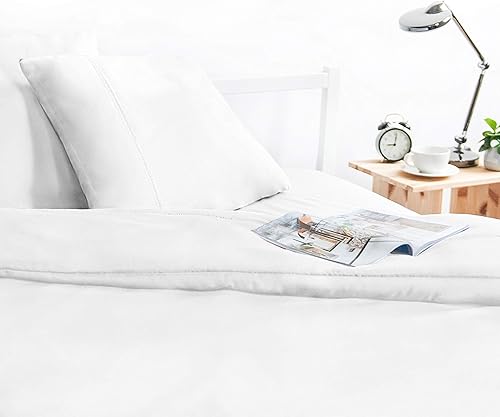 ViscoSoft - Housse de Couette 140x200 en Microfibre Qualité Supérieure, Touché S