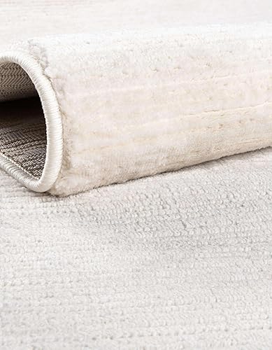 Miniatura 6 de Unique Loom Finsbury Collection - Alfombra de área Kate (5 pies 3 pulgadas x 8 pies, ovalada, marfilbeige)