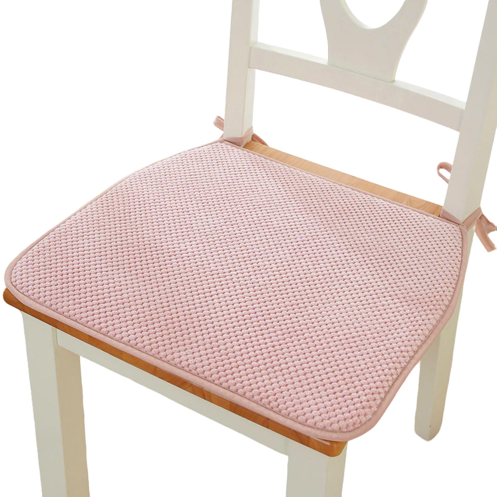Coussin en velours côtelé antidérapant lavable pour assise de bureau