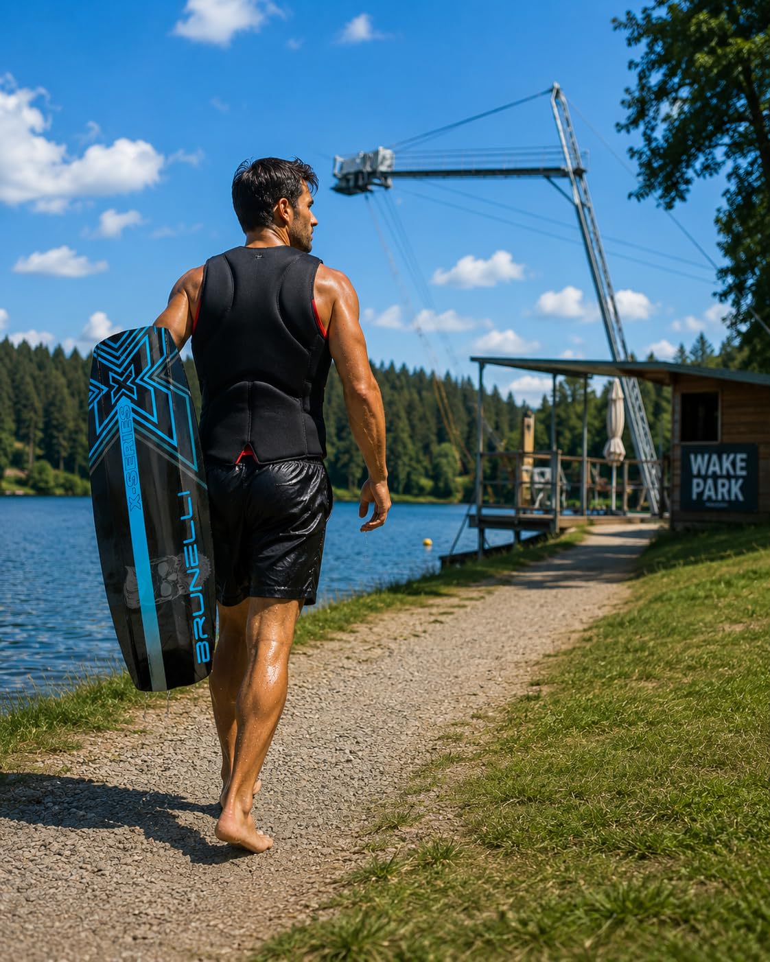 Camaro Comp Slasher - Parte superior de neopreno para wakeboard Kite esquí acuático hasta 6XL
