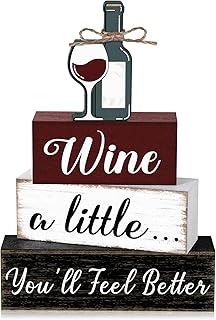 29 Retro Home Bar Decor Ideas With Nostalgic Flair 70 Marsui 4 Pcs Wine Tabletop Decor Rustic Coffee Bar Tiered Tray Decor Dec...