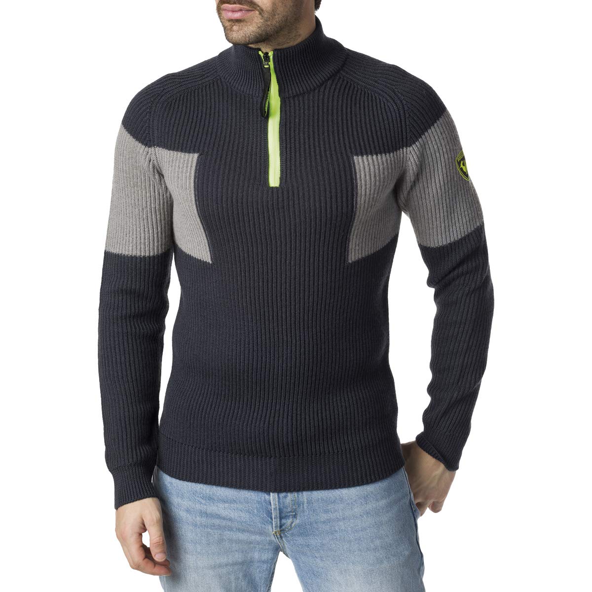 Rossignol Sweter z dzianiny Mężczyźni 1/2 Zip