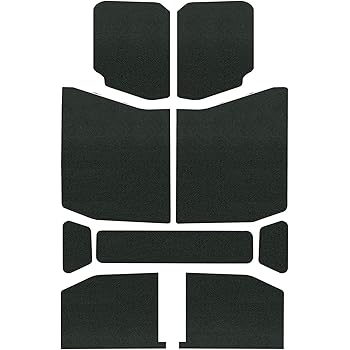 Amazon Com Design Engineering 050178 Boom Mat Complete Sound Deadening Kit For 4 Door Jeep Wrangler Jl 2018 Up Black Automotive