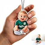 6pcs Custom Car Air Freshener with Picture Photo Logo Text - Double Sided Print - Personalized Gifts for Valentine's Day Birthday Anniversary