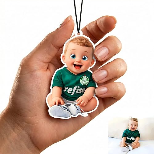 Miniatura 8 de FIMILOVE Ambientador de Aire Personalizado para Coche con Cara y Cuerpo de Dibujos Animados, Regalo Personalizado para el Día de San Valentín