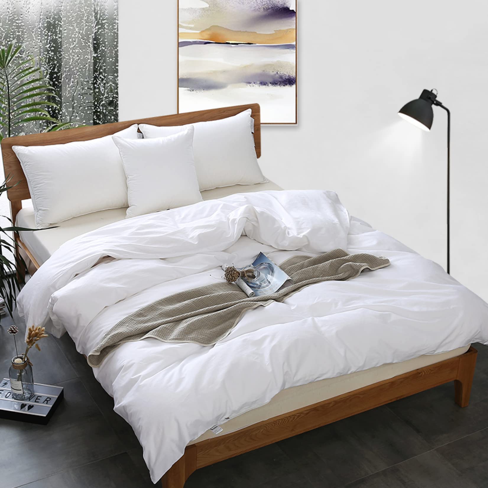 Housse de couette 1 personne lavable pour un entretien simplifié au quotidien