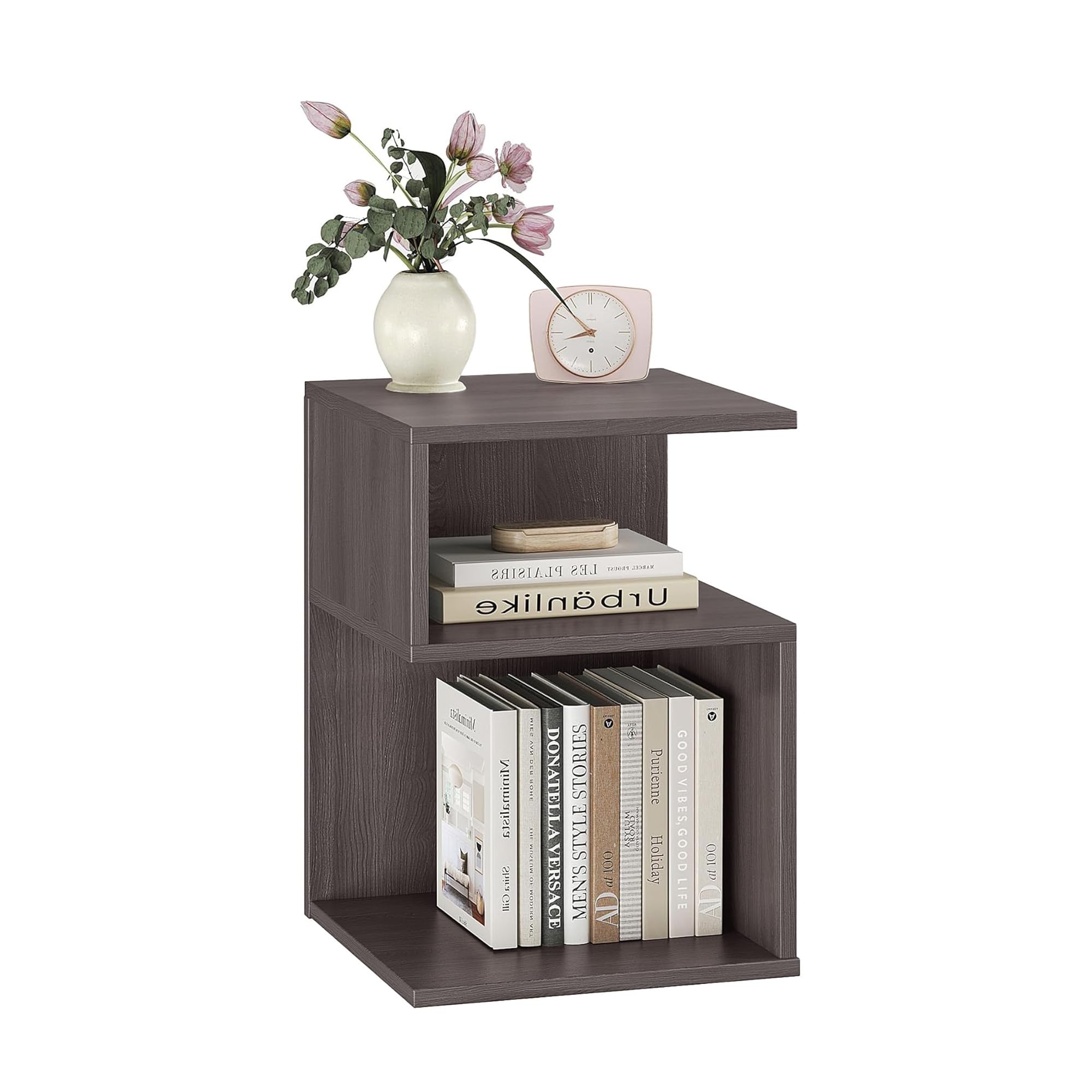 Amazon.com: ODIKA Tokyo S Minimalist 3 Tier End Table - Minimalist