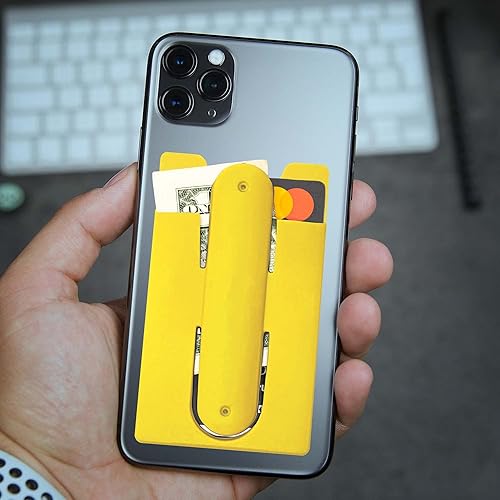 Miniatura 7 de Tarjetero de teléfono con soporte, Rosa claro