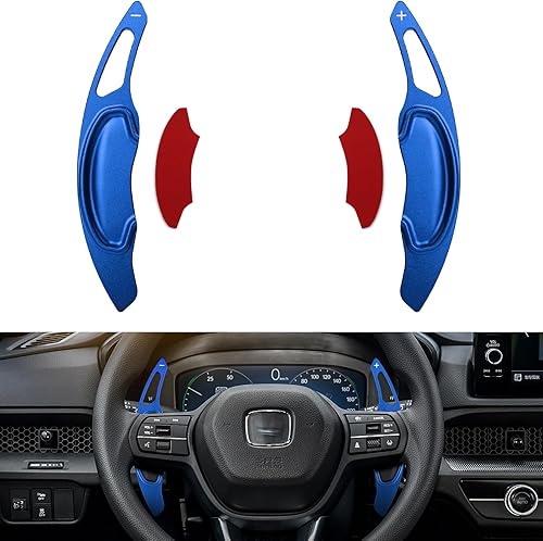 Miniatura 10 de CKE Para Honda Civic 2022 2023 2024 para Honda Accord CRV Pilot Acura Integra 2023 2024 Accesorios Car Paddle Shifter Extensión Interior Cubierta de