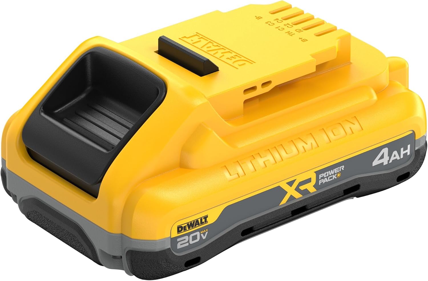 DEWALT 20V MAX Battery XR POWERPACK™ 4Ah Lithium Ion, 50% More Power, Dewalt Battery Compatible with 20V MAX Tools (DCB2104) - Image 4