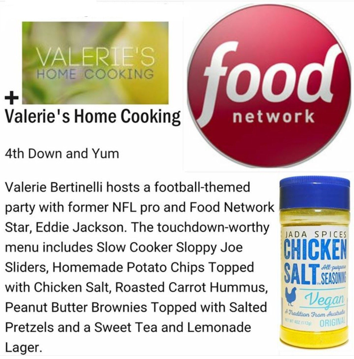 JADA Spices Chicken Salt Spice and Seasoning - Original Flavors 3 PACK - Vegan, Keto & Paleo Friendly - Perfect for Cooking, BBQ, Grilling, Rubs, Popcorn and more - Preservative & Additive Free