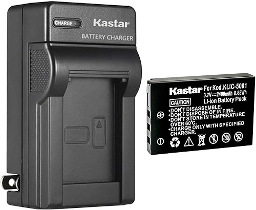Miniatura 10 de Kastar Cargador de batería de pared de CA DB-L50 para Sanyo Xacti DMX-WH1, NV-SB570DT, NV-SB360DT, Xacti VPC-FH1A, Xacti VPC-TH1, Xacti VPC-TH2,