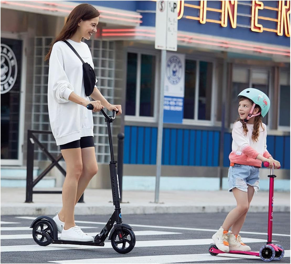 Micro Kickboard - Maxi Deluxe LED - Three Wheeled, Lean-to-Steer Swiss-Designed Micro Scooter for Kids with Motion-Activated Light-Up Wheels for Ages 5-12 … - Image 2