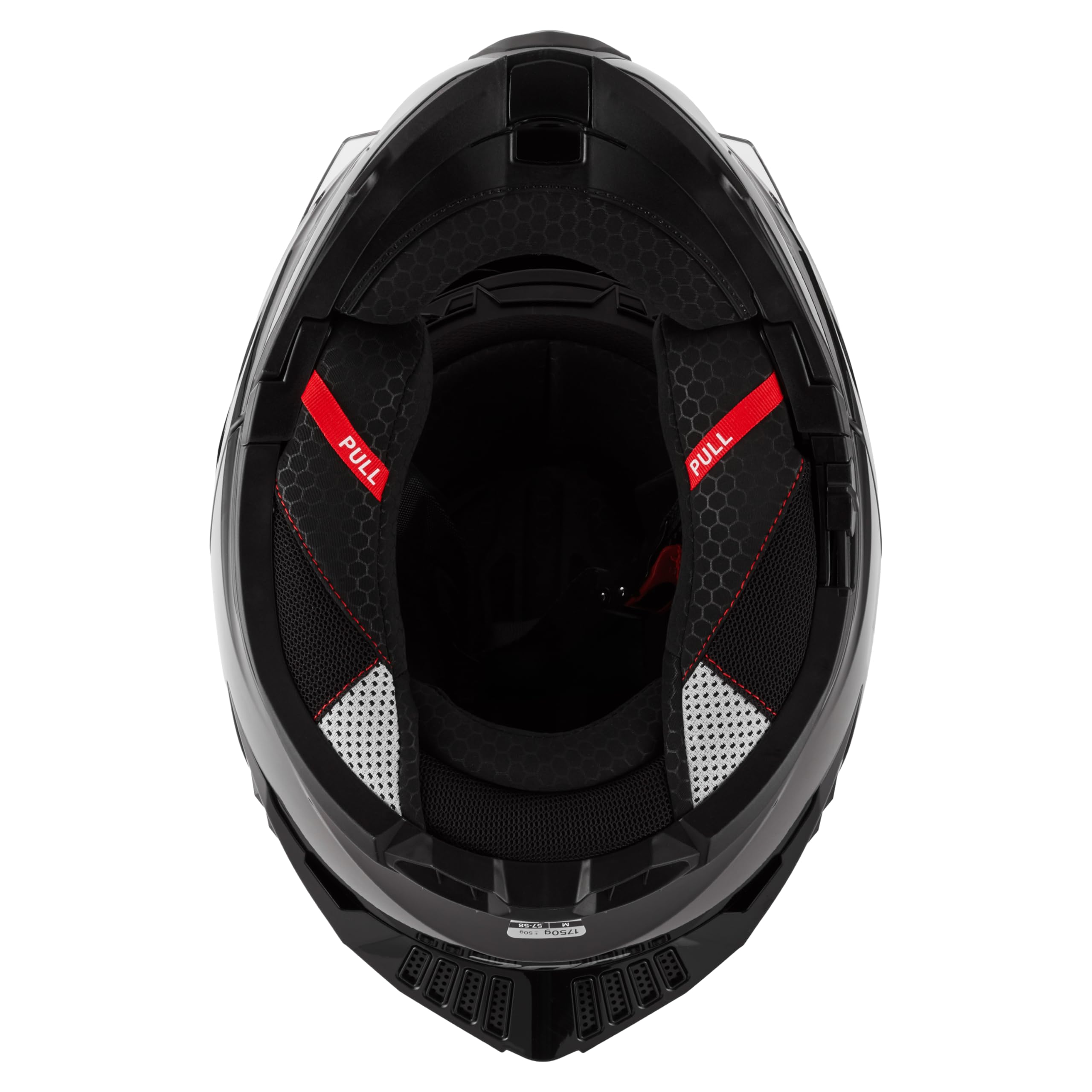 JDC Casco de Moto Integral Frente Abatible Modular - Doble Visera Retráctil ECE 22.06 - Lynx