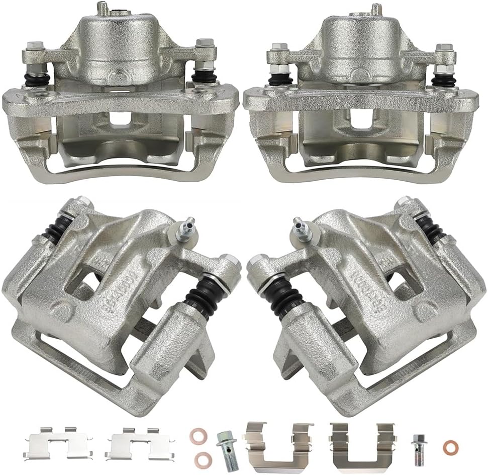 INEEDUP Front & Rear Disc Brake Caliper Assembly With Bracket 19B2998 19B2999 19B3100 19B3101 For Hyundai Sonata 2006-2008,For Kia Magentis 2007-2010,For Kia Optima 2006-2010