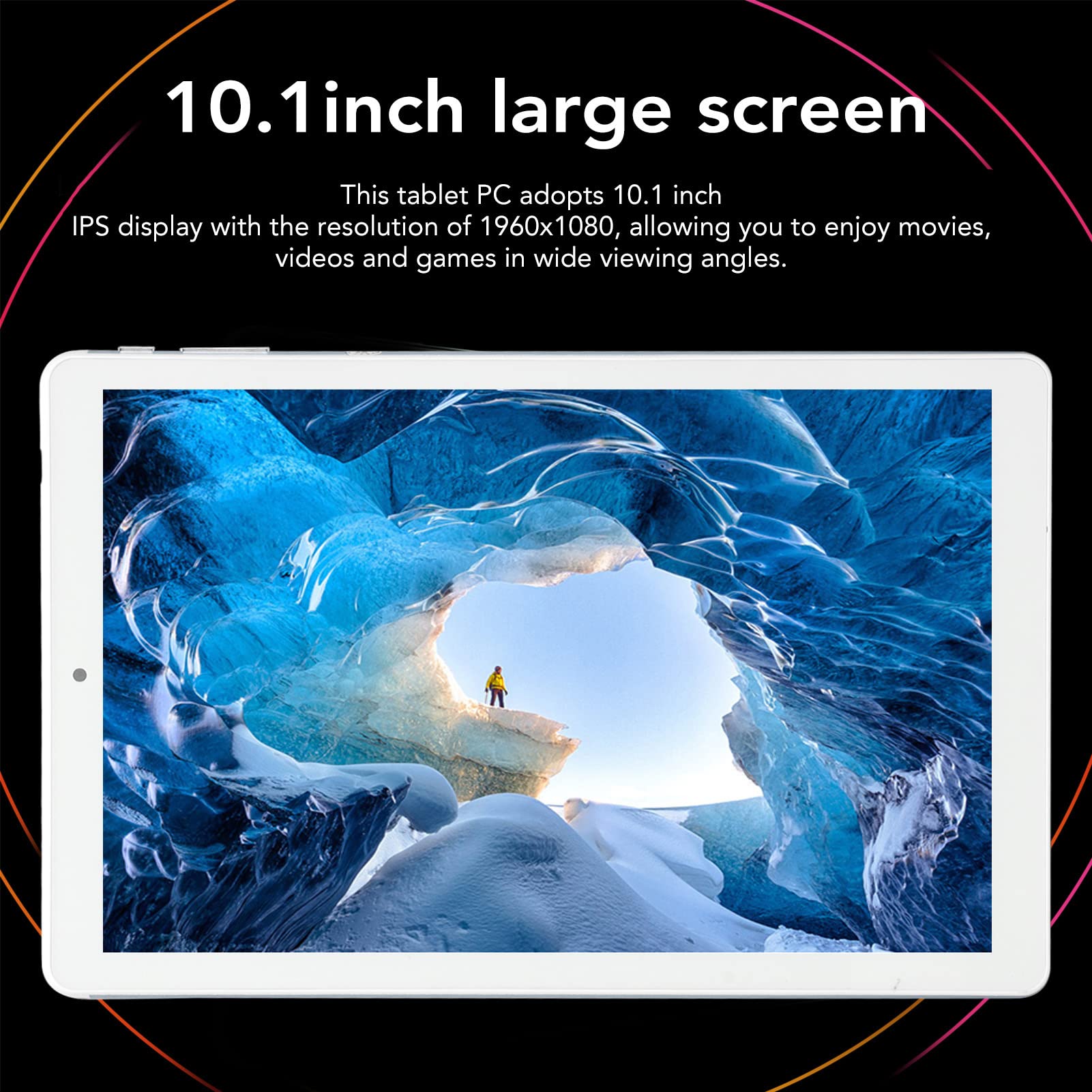 Amazon.co.jp: タブレット10.1インチAndroidタブレット、2.4G 5G