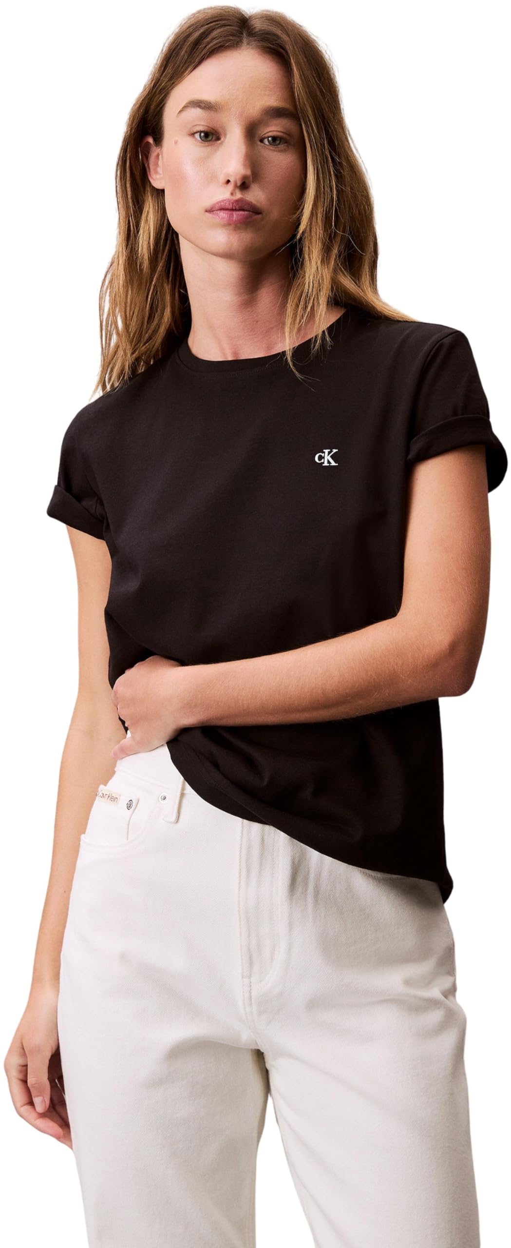 SS MONOGRAM CREW TEE Tişört Kadın