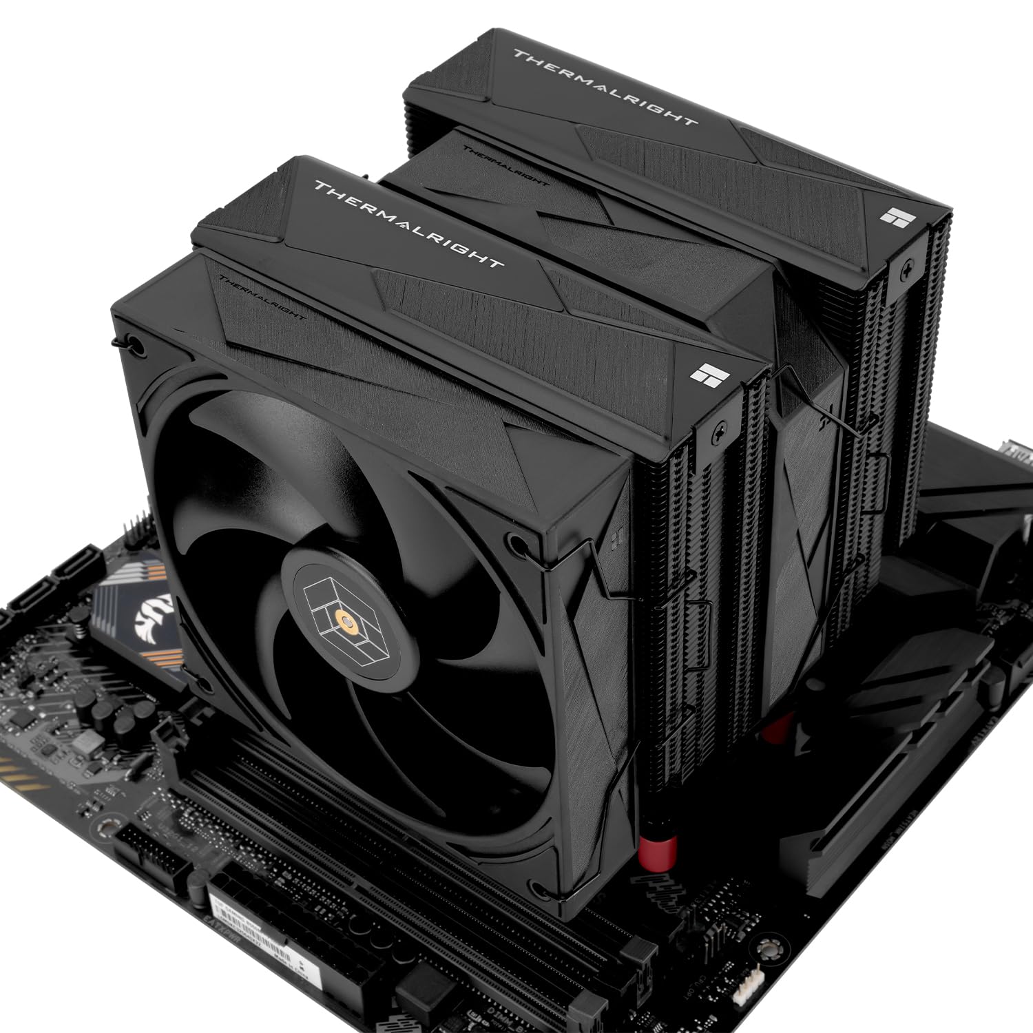 Thermalright-TR Royal Pretor 130 Black CPU, 6 Heat Pipes Dual Towers, con ventole Dual PWM, raffreddamento da desktop per Intel 1700/1851/2011/115X/1200, AM5