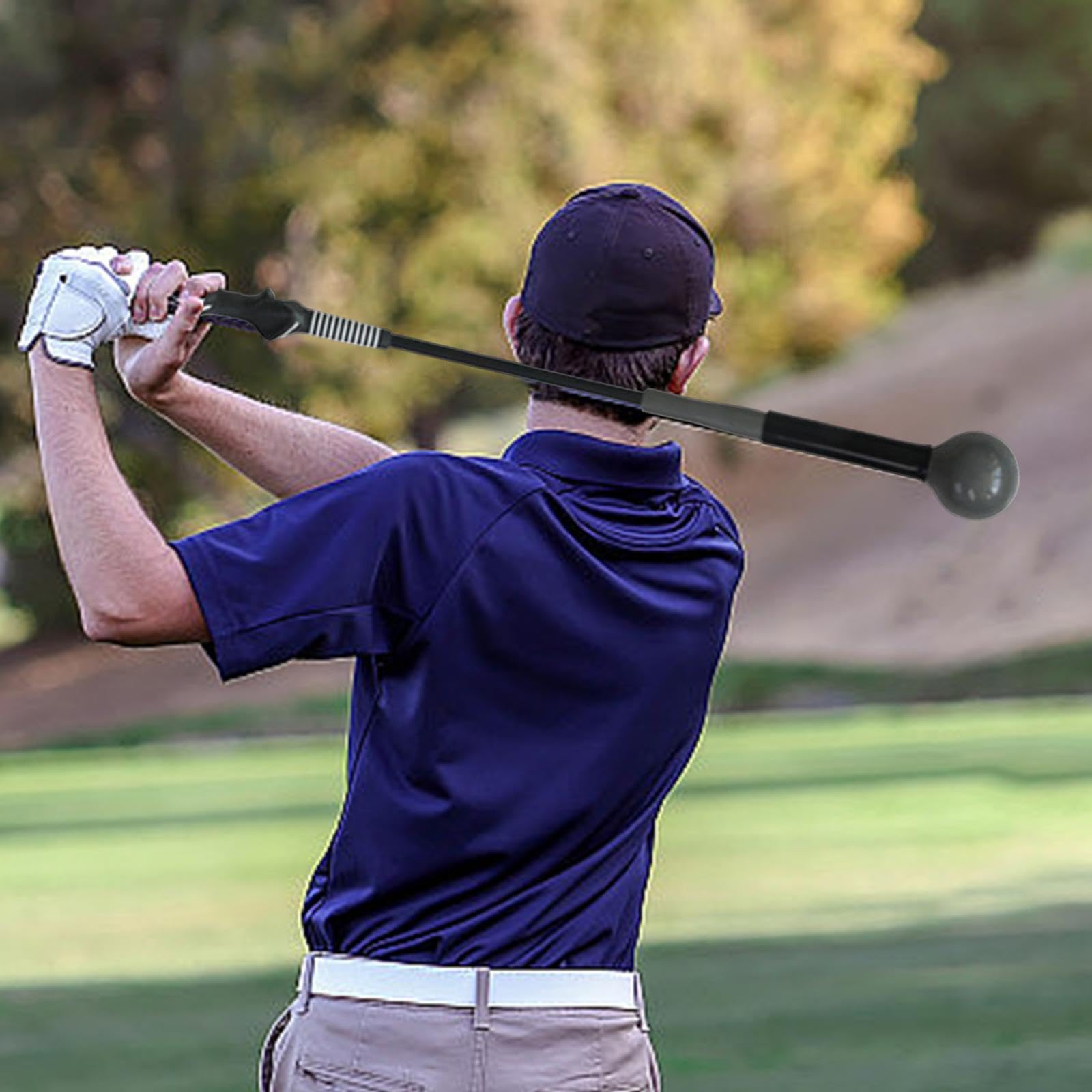 Golfschwungtrainer, Übungsstock Zur Verbesserung Der Golftechnik, Aufwärmgerät für Training