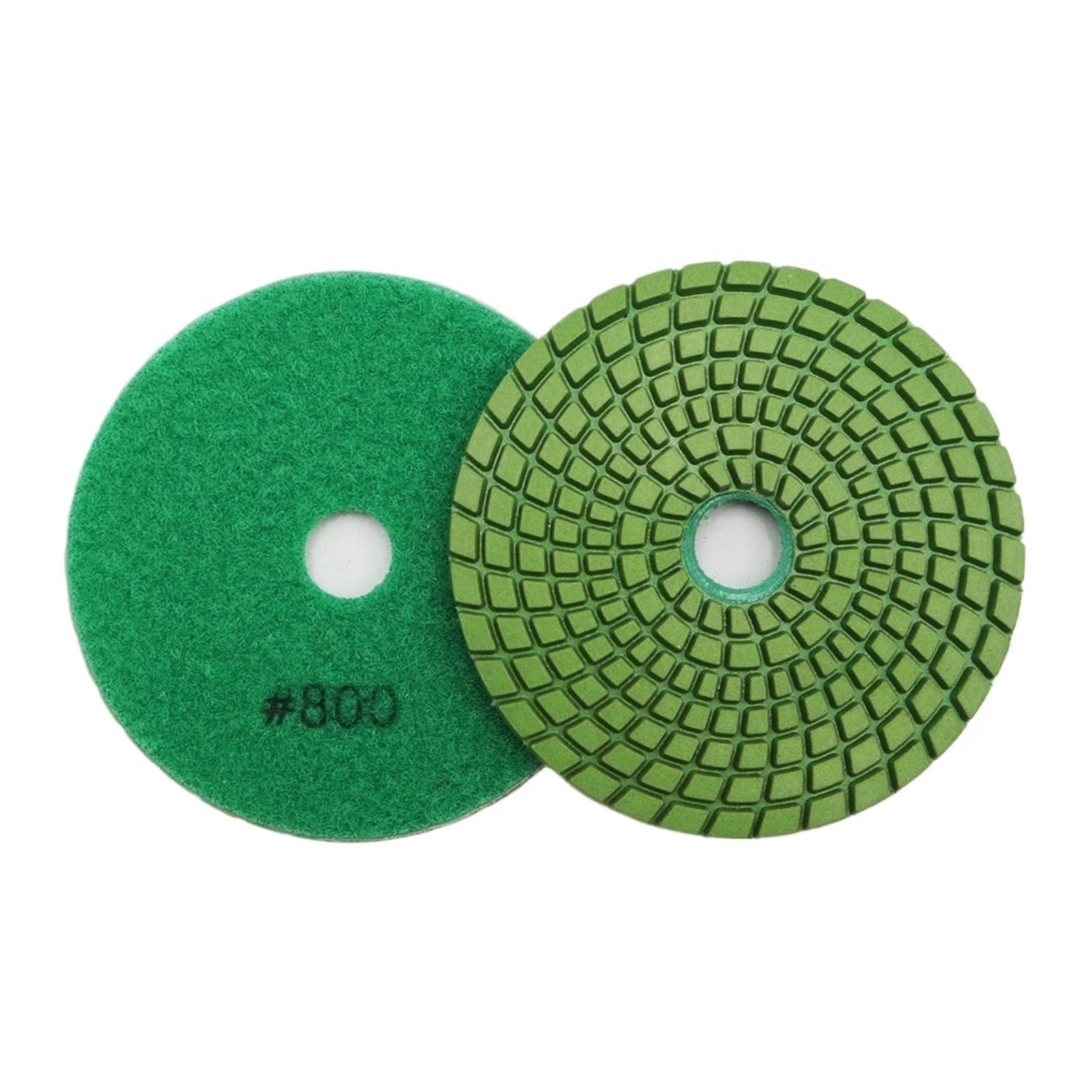 10 Uds diámetro 4 "/100mm grano 800# almohadilla de pulido húmedo Flexible piedra pulido resina Bond discos de lijado almohadilla pulidora