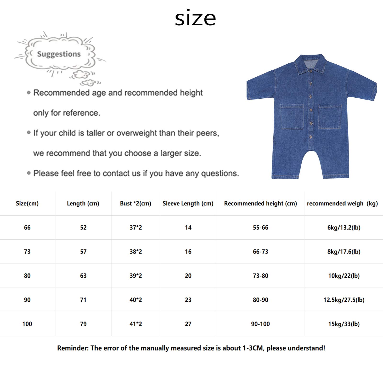 FACAI Ropa para Bebés Abrigos para Niños Peleles para Bebés Peleles para Bebés Ropa para Niños Vaquero Bebé Crece De 3 A 24 Meses Niños,Beige-90cm