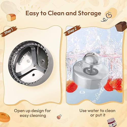 Miniatura 7 de Sandwich Cutter, Sandwich Cutter and Sealer, Sandwich Maker, Peanut Butter and Jelly Sandwiches Tool/PBJ Cutter, Sandwich Maker for Kids, for