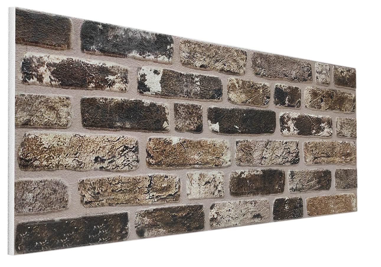 Buy 3D Brick Effect Wall Panels Decorative Wall Ceiling Tiles CLADDING